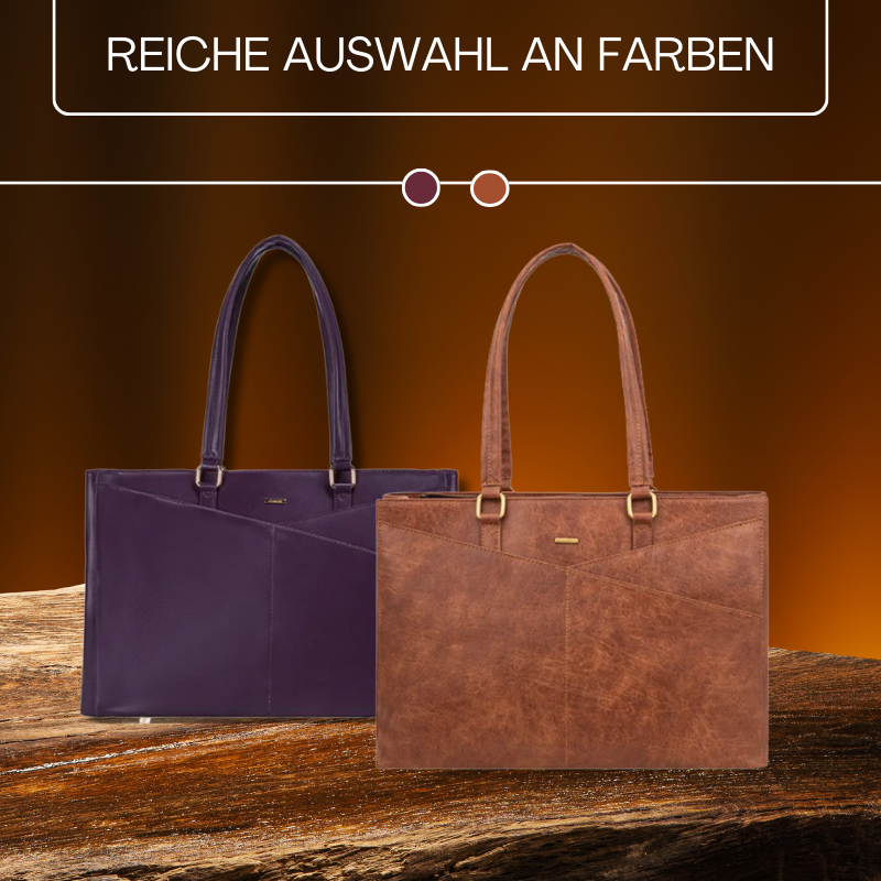 BERK | Elegante lila Laptop-Tasche