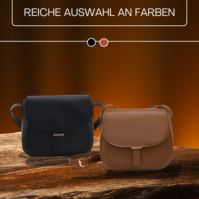 BERK | Retro Saddle Crossbody Tasche