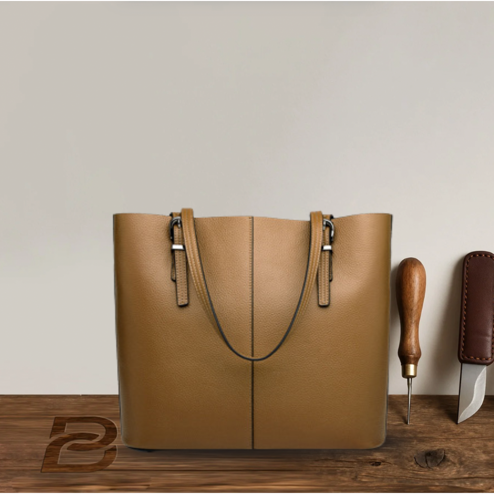 BERK | Klassische und elegante Tote Bag aus Leder