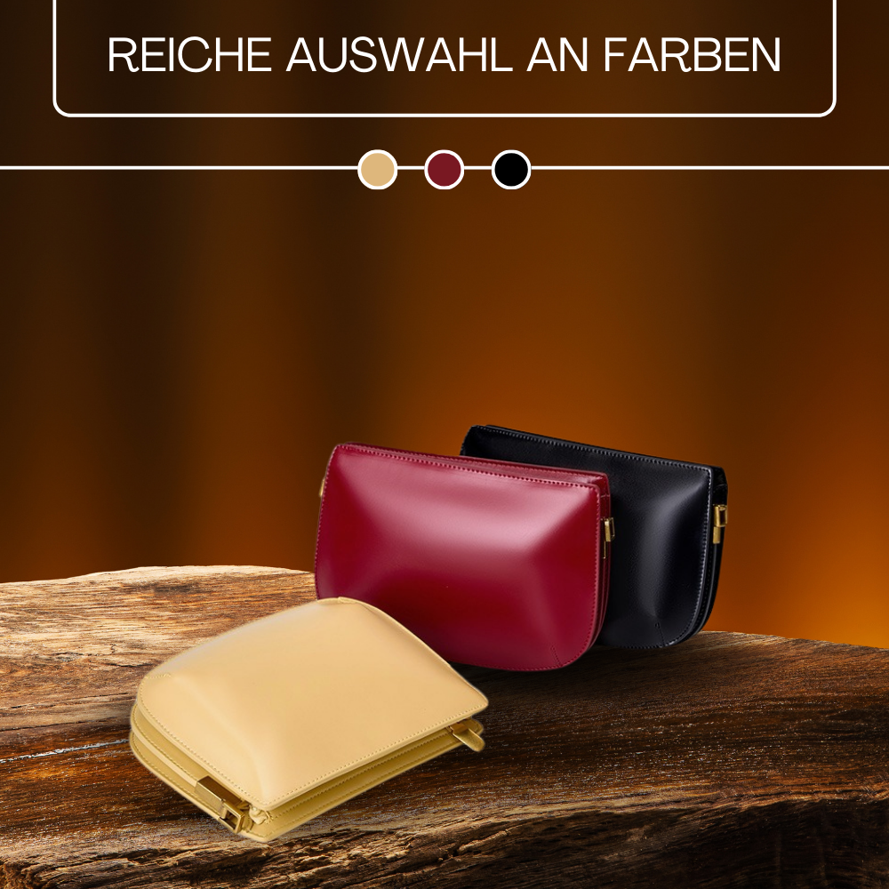 BERK | Minimalistische Ledertasche mit glatter Oberfläche