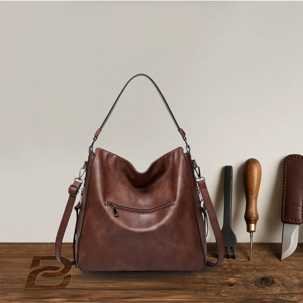 BERK | Vintage Crossbody Tasche Tote Umhängetasche