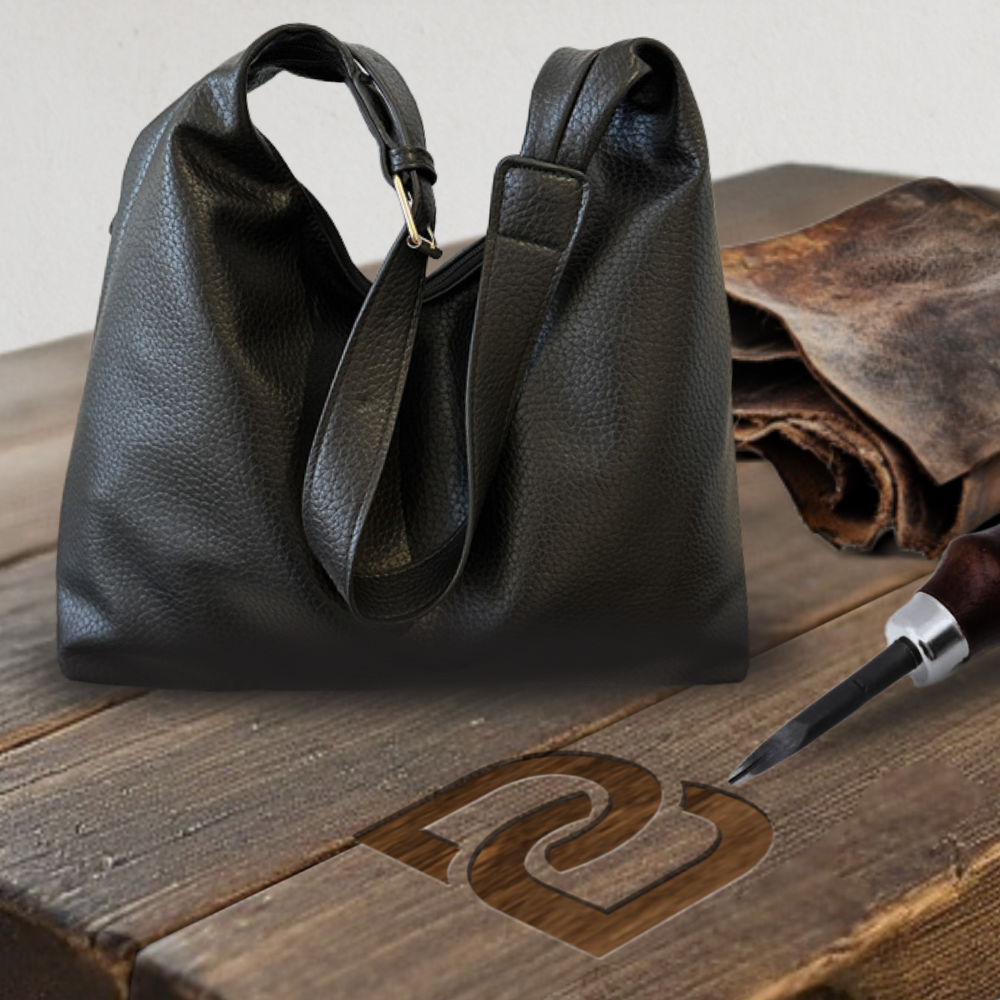 BERK | Leder-Messenger-Tasche mit großem Fassungsvermögen