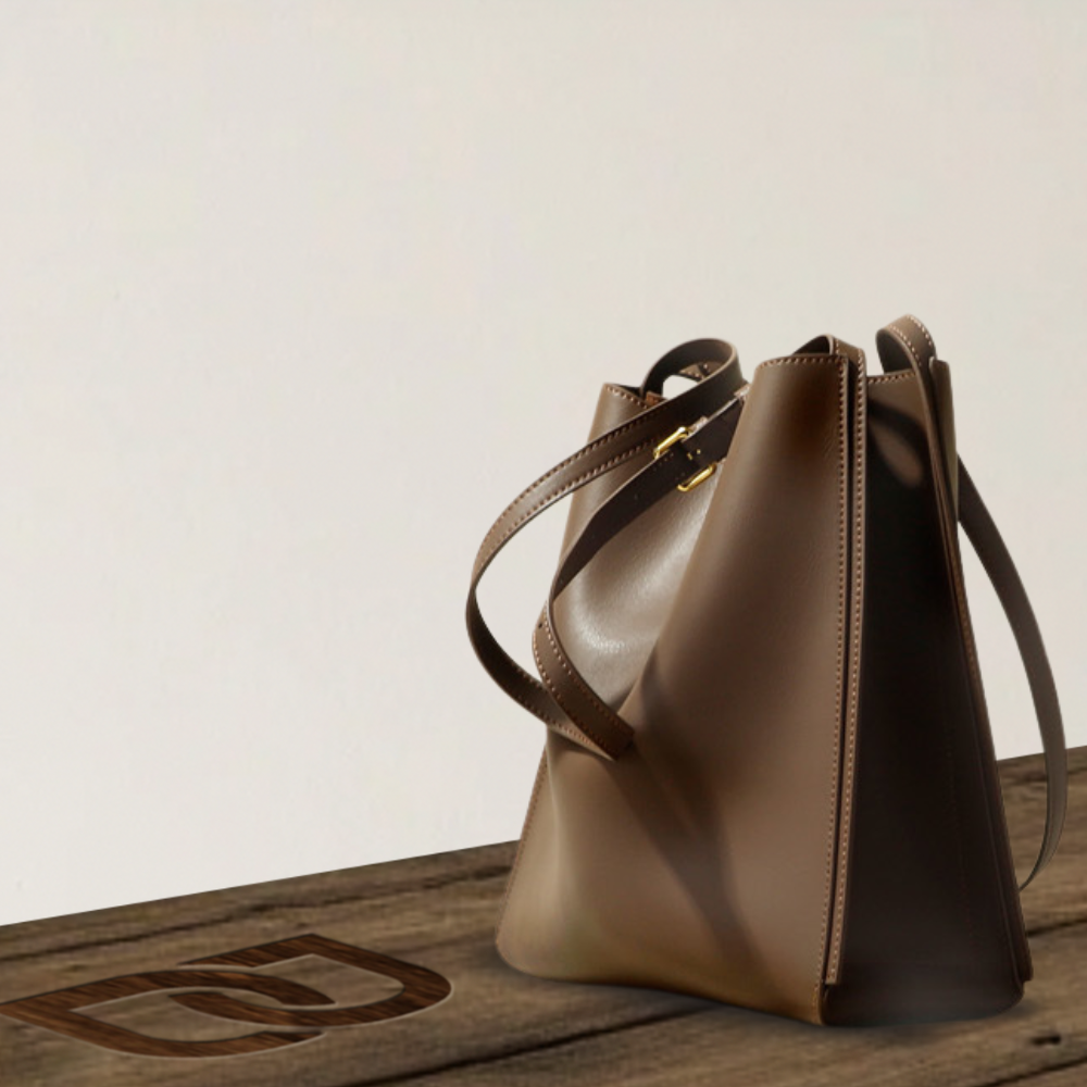 BERK | Retro-Tragetasche aus echtem Leder