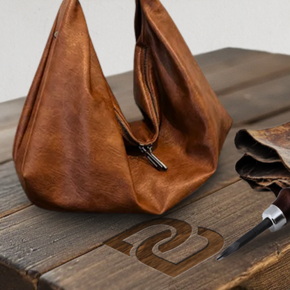 BERK | Hochwertige Leder-Tote-Tasche in Übergröße