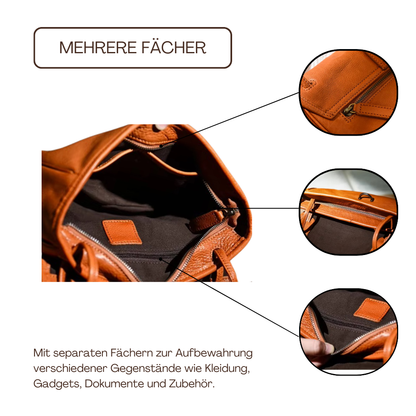 BERK | Minimalistische Leder-Umhängetasche