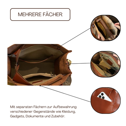 BERK | Klassische Lederhandtasche