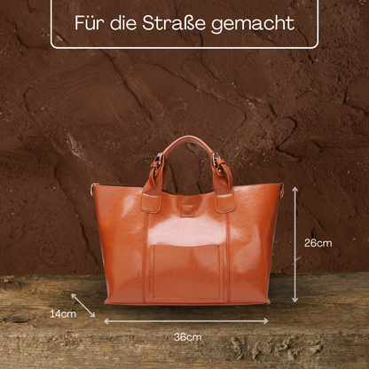BERK | Klassische glatte Oberfläche Große Kapazität Tragetasche