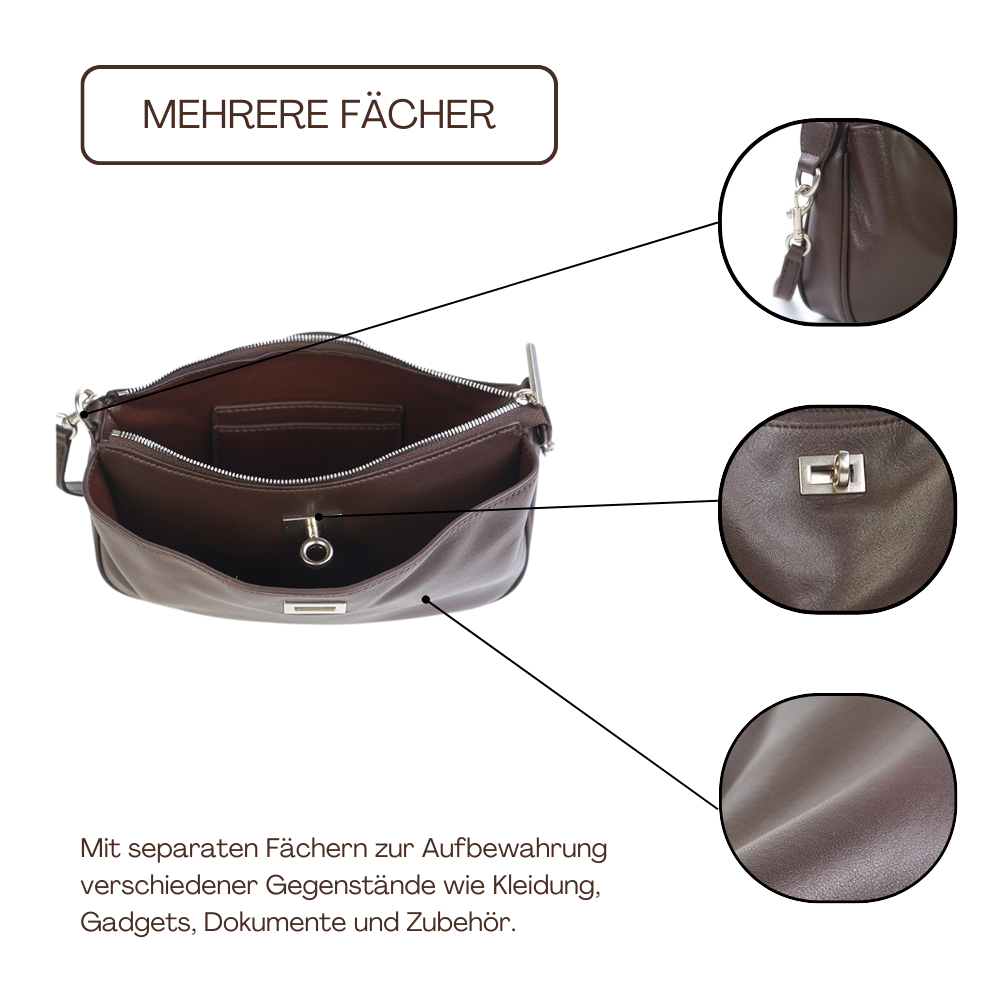 BERK | Mini Everyday Leder Crossbody Tasche