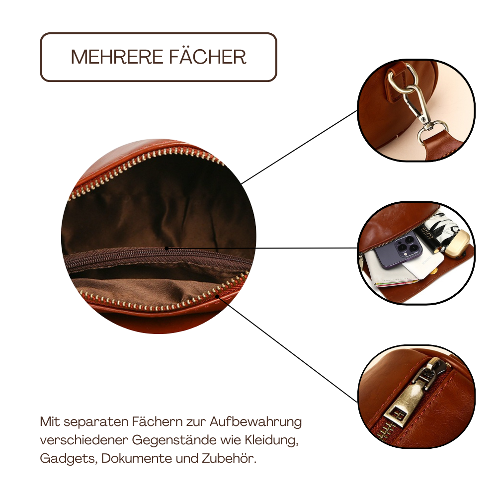 BERK | Kompakte & trendige Mini-Ledertasche