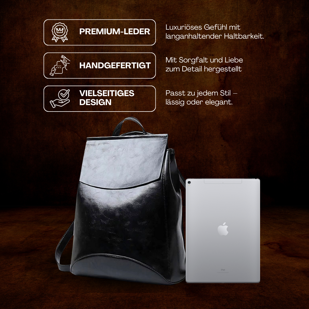 BERK | Rucksack aus echtem Leder