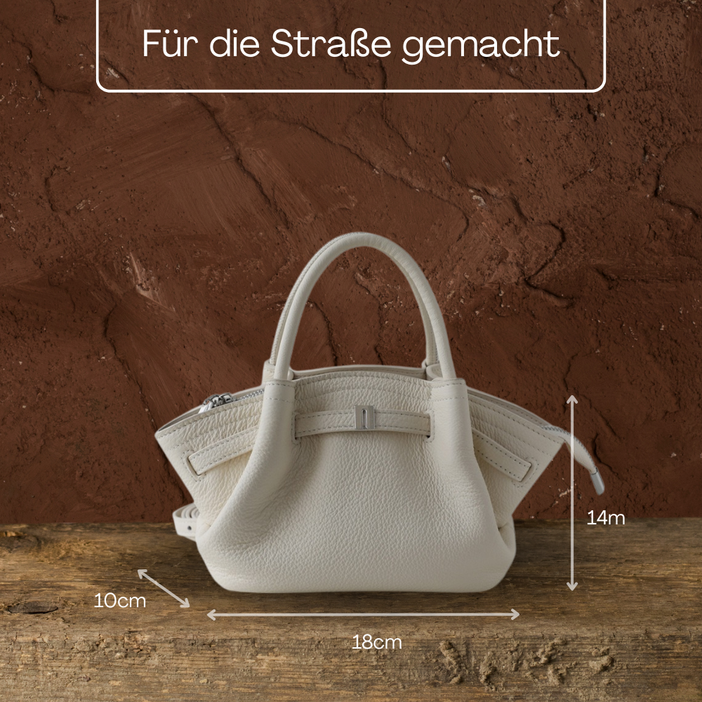 BERK | Schicke Bucket Bag aus weichem Leder