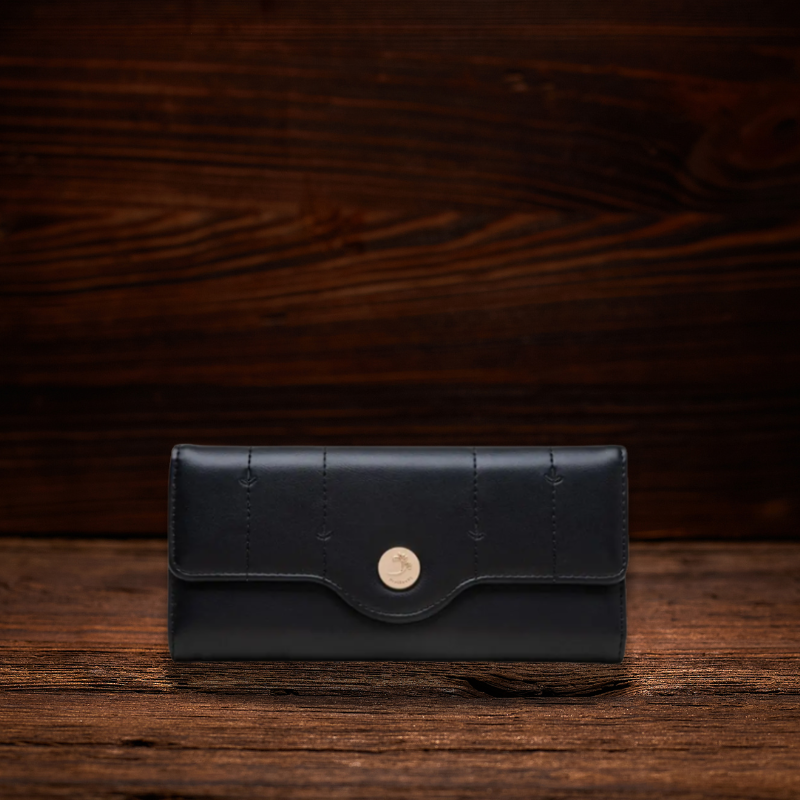 BERK | Münztasche - Elegante Brieftasche mit drei Fächern