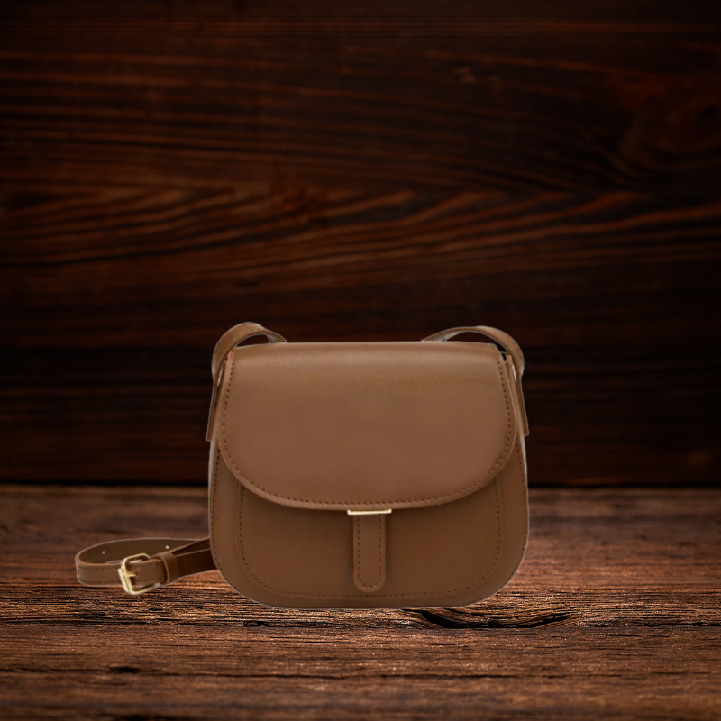BERK | Retro Saddle Crossbody Tasche