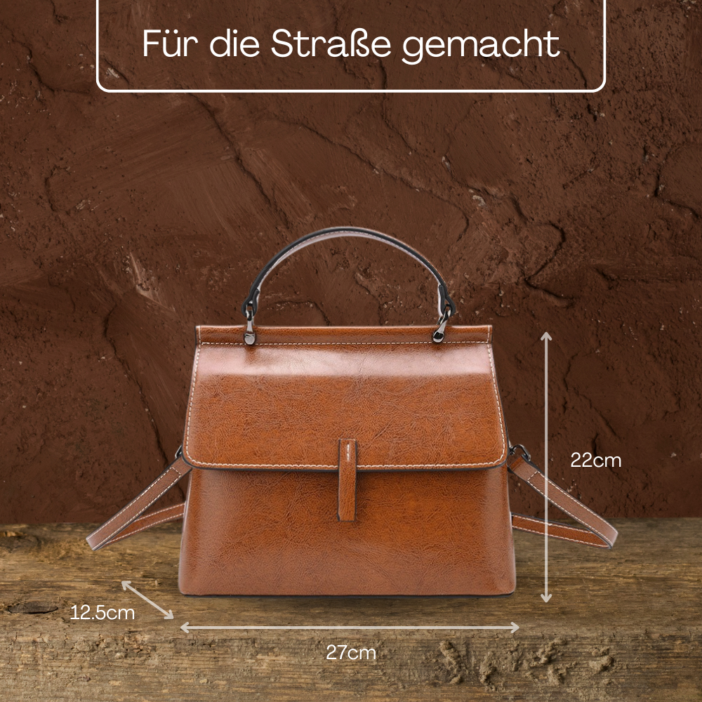 BERK | Eleganter Schulranzen aus Glattleder