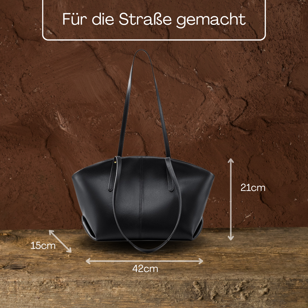 BERK | Elegante und stilvolle Leder-Umhängetasche