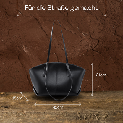 BERK | Elegante und stilvolle Leder-Umhängetasche