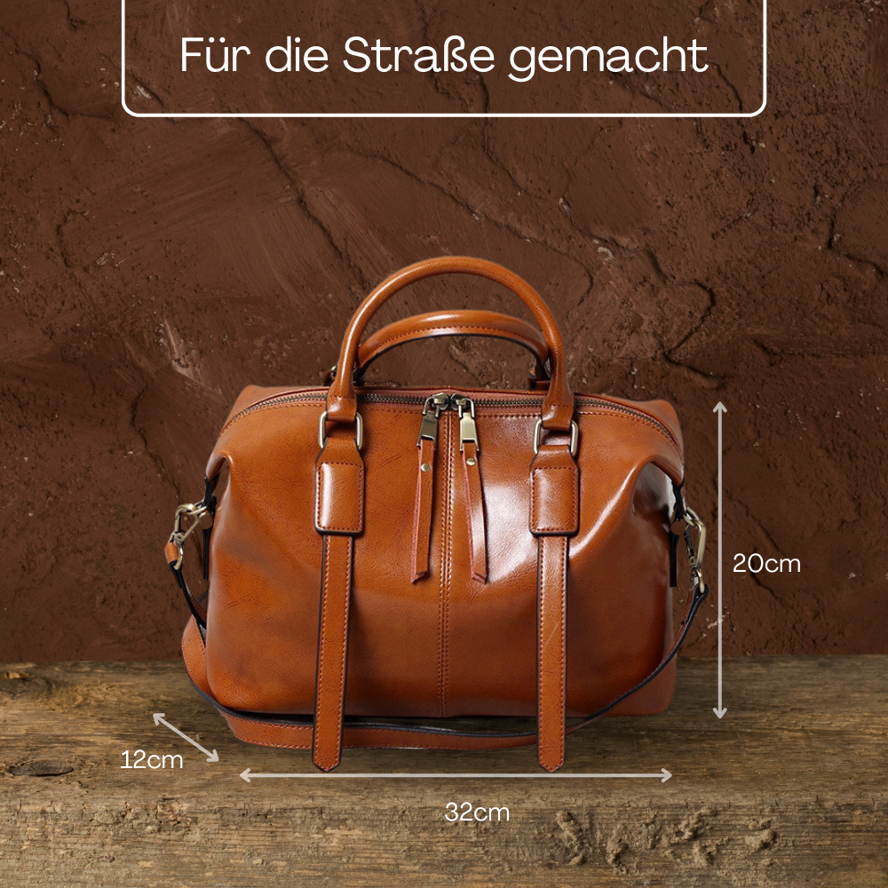 BERK | Mittelgroße Schulranzen im Vintage-Design