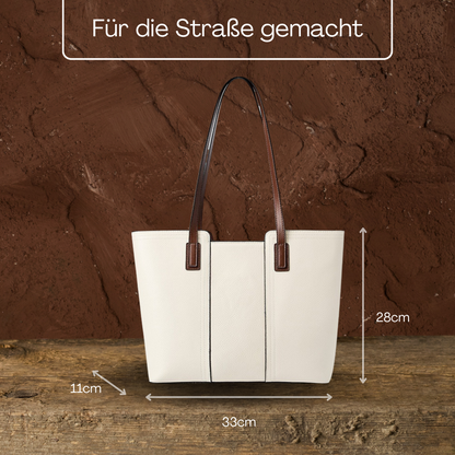 BERK | Shopper Ledertasche mit großem Fassungsvermögen