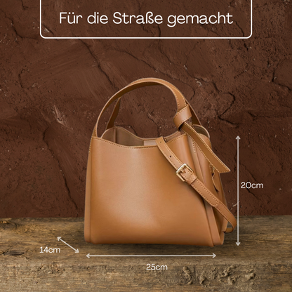 BERK | Top Handle Leder Satchel