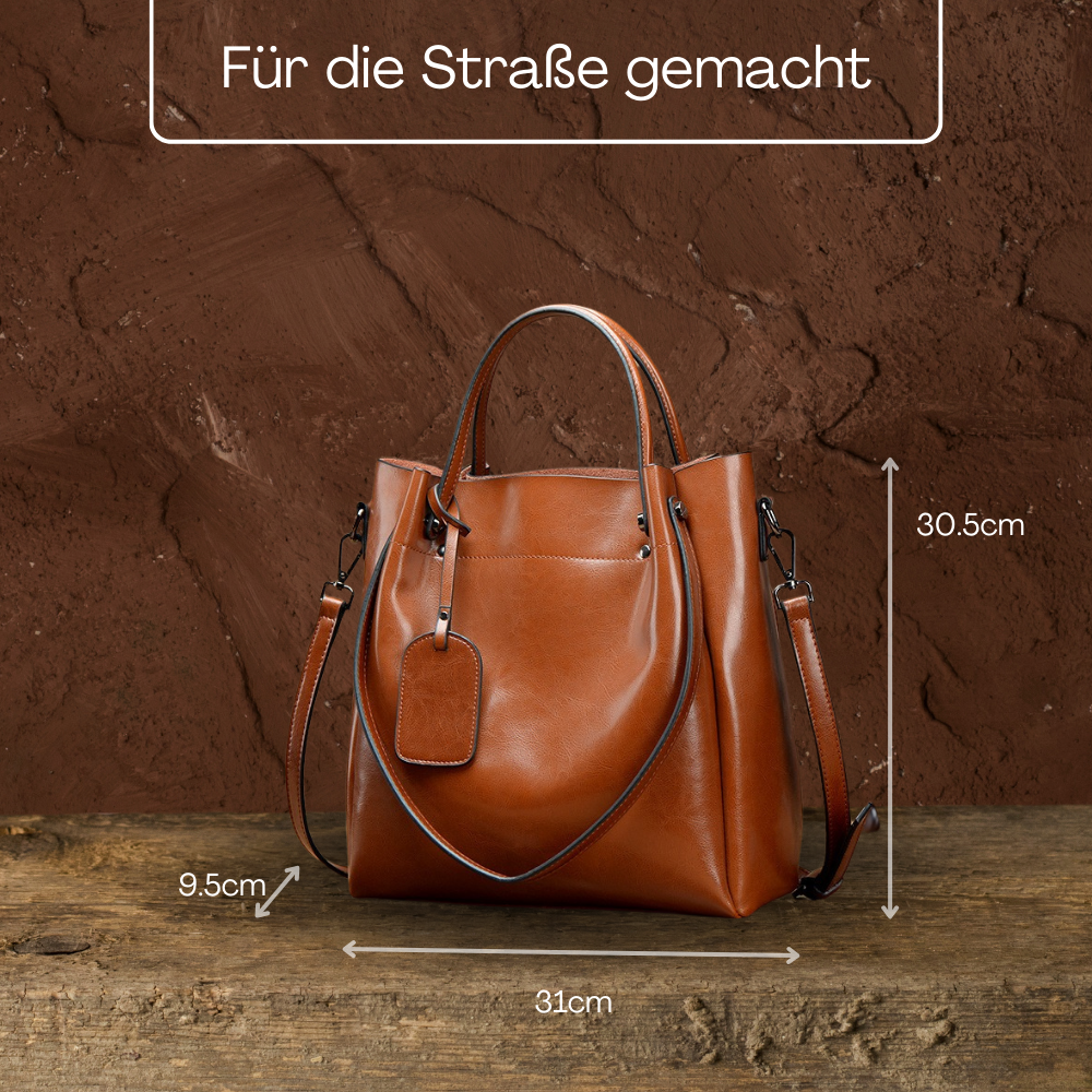BERK | Vintage Large Capacity Leather bag