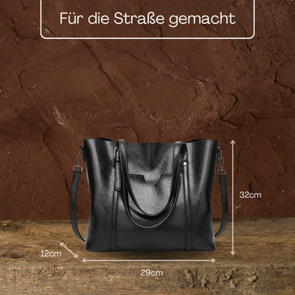 BERK | Luxus Lederhandtasche
