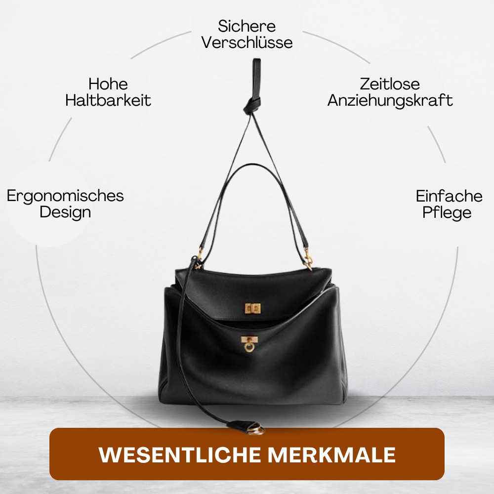 BERK | Classic Premium Black Handtasche