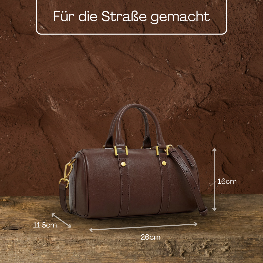 BERK | Maillard Vintage Handtasche aus echtem Leder