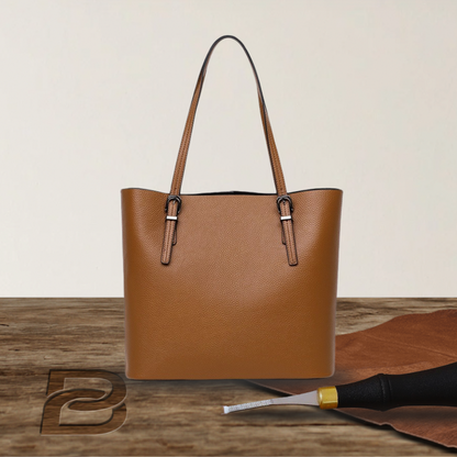 BERK | Klassische und elegante Tote Bag aus Leder