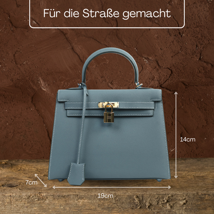 BERK | Elegante Lederhandtasche mit Seitenriemen