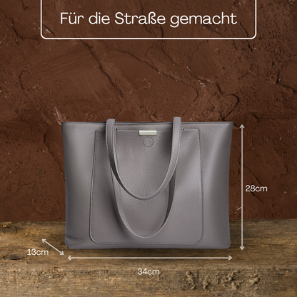 BERK | Hochwertige Leder-Tasche mit großem Fassungsvermögen