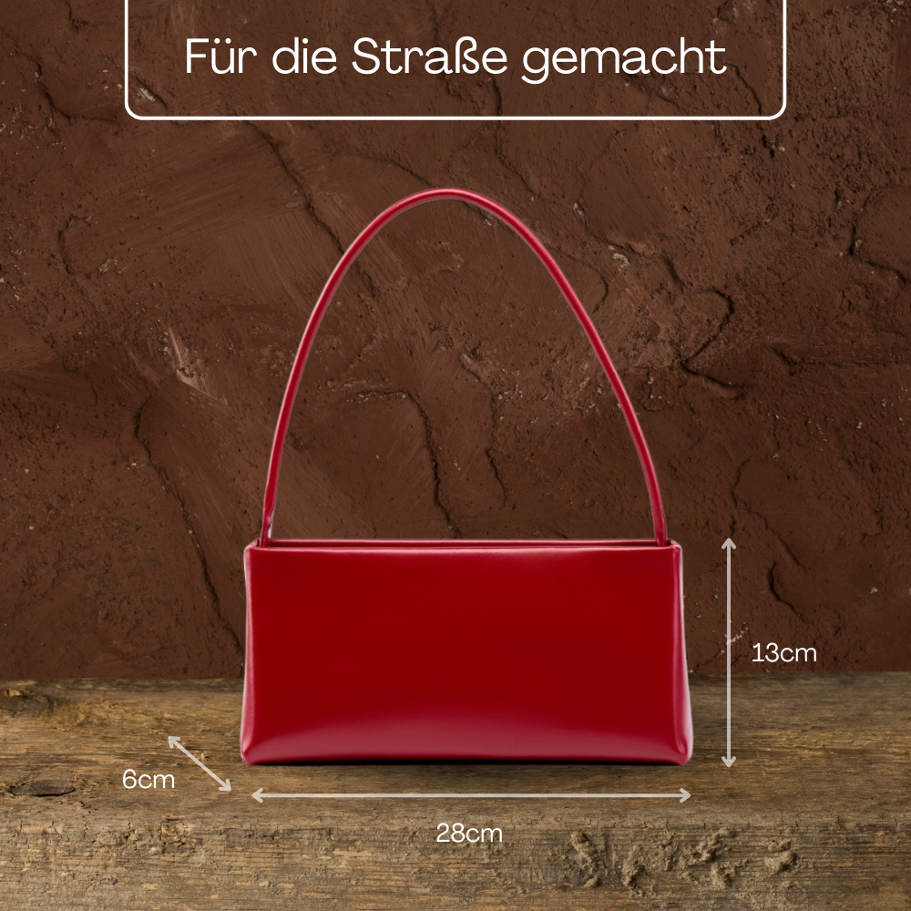 BERK | Minimalistische Chic Leder-Umhängetasche