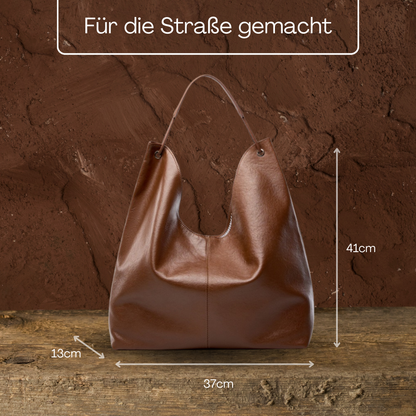BERK | Vielseitige Ein-Schulter-Tasche aus Leder