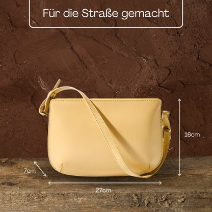 BERK | Minimalistische Ledertasche mit glatter Oberfläche