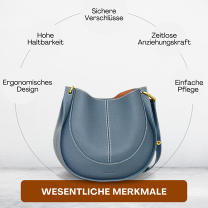 BERK | Crossbody aus weichem, gemustertem Leder