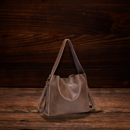 BERK | Tote Tasche aus echtem Rindsleder