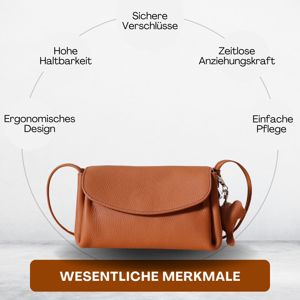 BERK | Envelope Crossbody Ledertasche