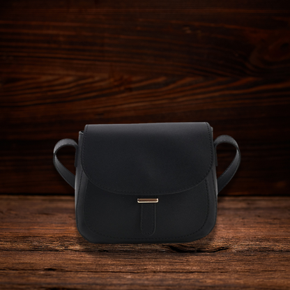 BERK | Retro Saddle Crossbody Tasche