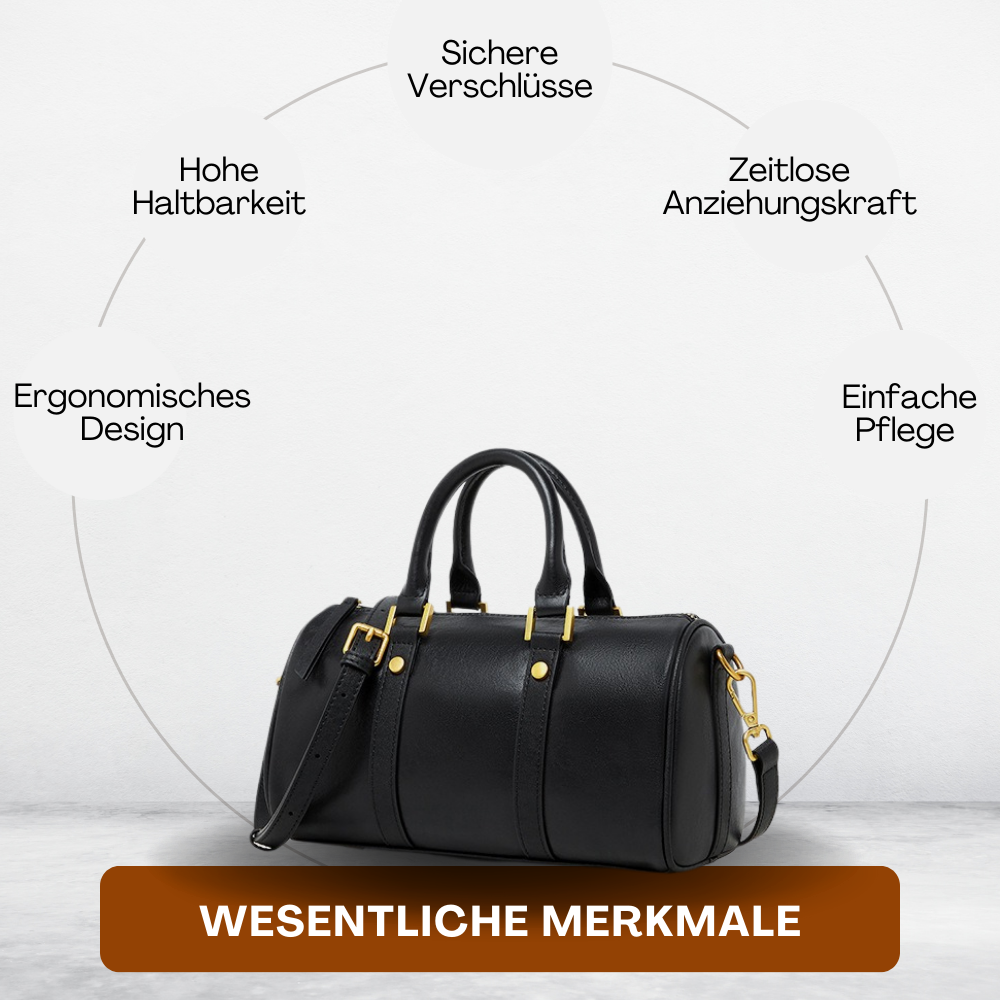 BERK | Maillard Vintage Handtasche aus echtem Leder