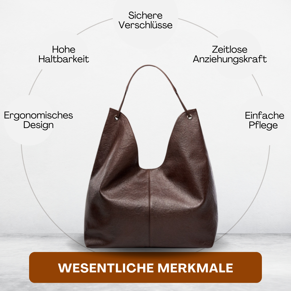 BERK | Vielseitige Ein-Schulter-Tasche aus Leder