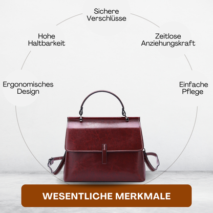 BERK | Eleganter Schulranzen aus Glattleder