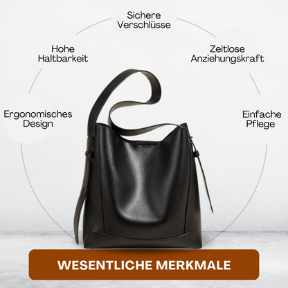 BERK | Soft Slouchy Leder Umhängetasche