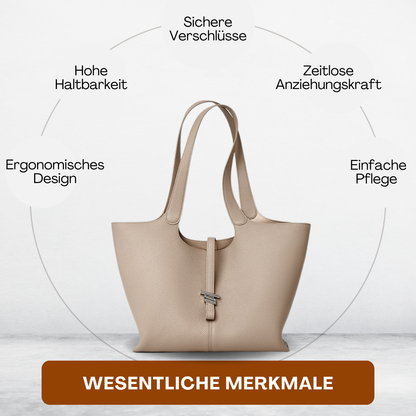 BERK | Elegante moderne Lederhandtasche