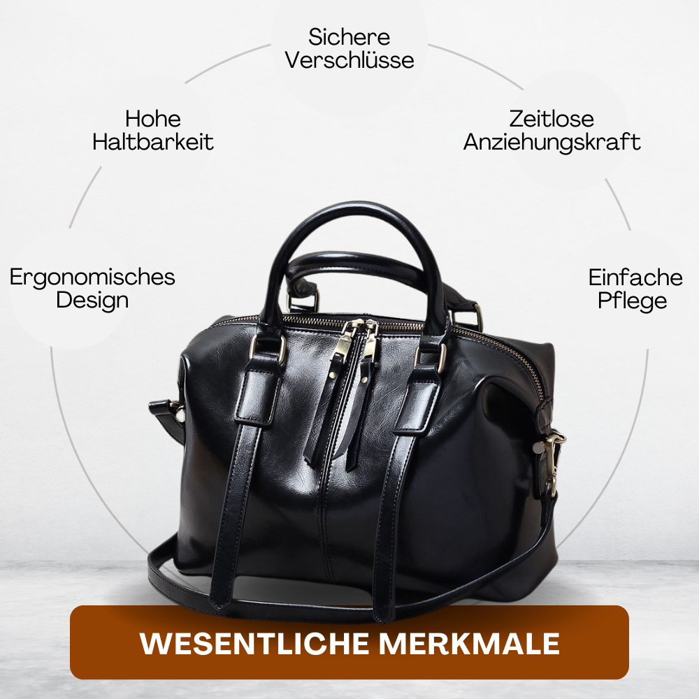 BERK | Mittelgroße Schulranzen im Vintage-Design