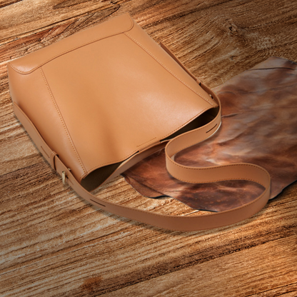 BERK | Soft Slouchy Leder Umhängetasche