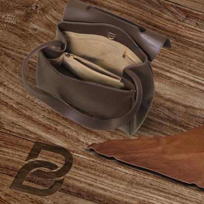 BERK | Minimalistische klassische Ledertasche