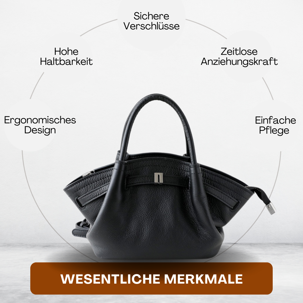 BERK | Schicke Bucket Bag aus weichem Leder