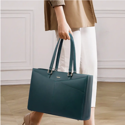 BERK | Elegante lila Laptop-Tasche