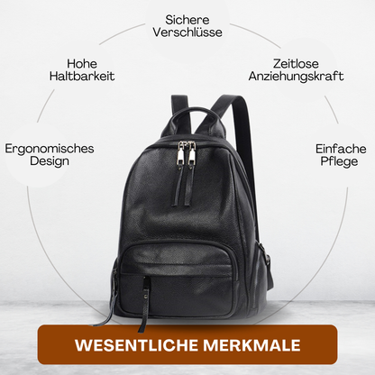 BERK | Weiches Leder Travel Essential Rucksack