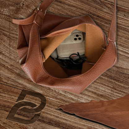 BERK | Leder-Messenger-Tasche mit großem Fassungsvermögen
