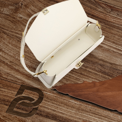 BERK | Schlanke elegante Baguette aus echtem Leder